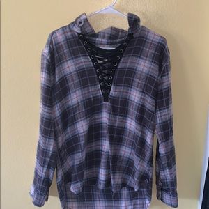 cute gray flannel